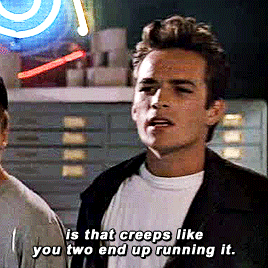 chewbacca: Luke Perry as Dylan McKay in Beverly Hills, 90210 (1990 — 2000)