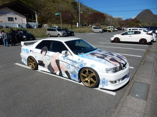 Itasha JZX100 Chaser @ Haruna-San