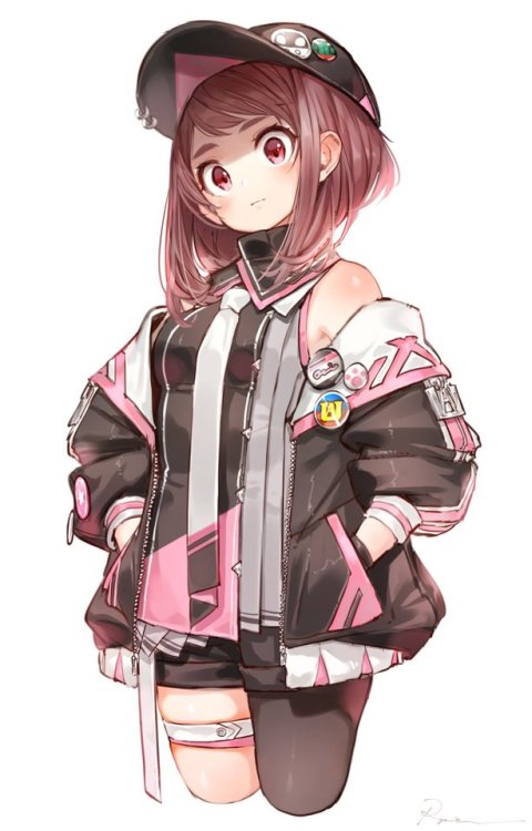 animefemme: Casual Uraraka [My Hero Academia]