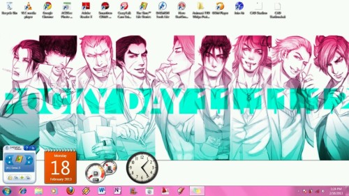 kazamiyucchi:My current desktop background.It’s very nice to work with you, gentlemen.. ^^Dragunov, 