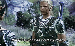 athosds:  anon   Varric Tethras or Zevran Arainai  ALWAYS