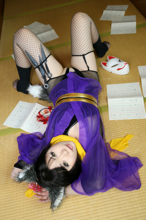 Cute Cosplay Girl Higurashi Rin (Kitsune-Chan) 1-49