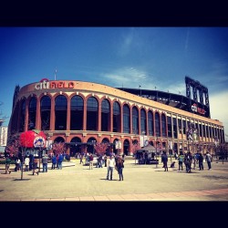 angelassnappyshots:  citi field. #nyc #newyorkcity