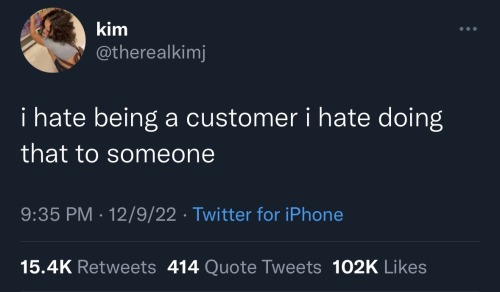 sobbing-space-trash:  How I feel everytime I have to be a customer 