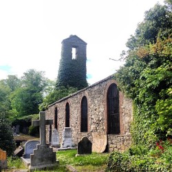 travors:  St. John the baptist church ruins/graveyard,