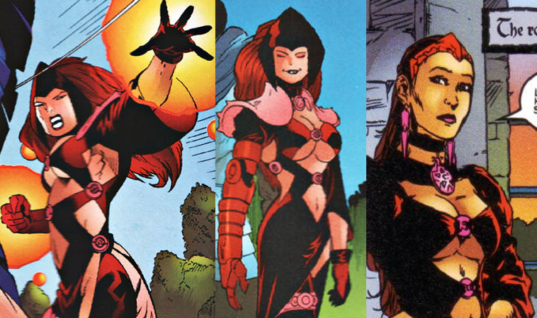 the women of marvel on X: wanda maximoff  scarlet witch (2015-2017) #8   / X