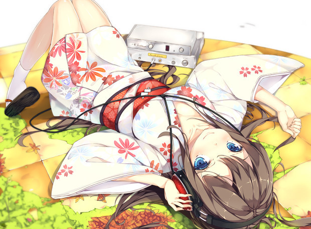 futureisfailed:  ヘッドフォン娘 / しろひな さんのイラスト - ニコニコ静画