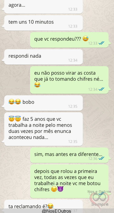 contonochat: corrigindo: CONVERSA DE MARIDO E MULHER LX COM QUE ROUPA EU VOU? na hora do almoço a es