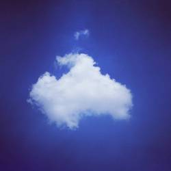 One Cloud. That Is All. I Found This One Wandering On It&Amp;Rsquo;S Own. #Sky #Clouds