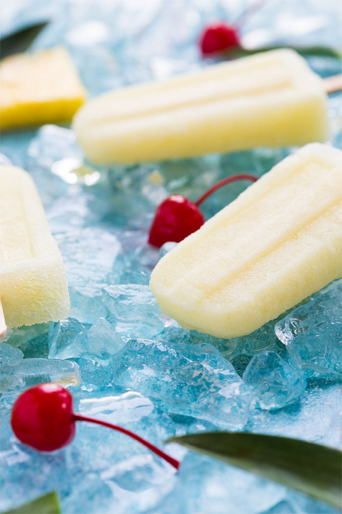 foodffs: PIÑA COLADA POPSICLESFollow for recipesIs this how you roll?