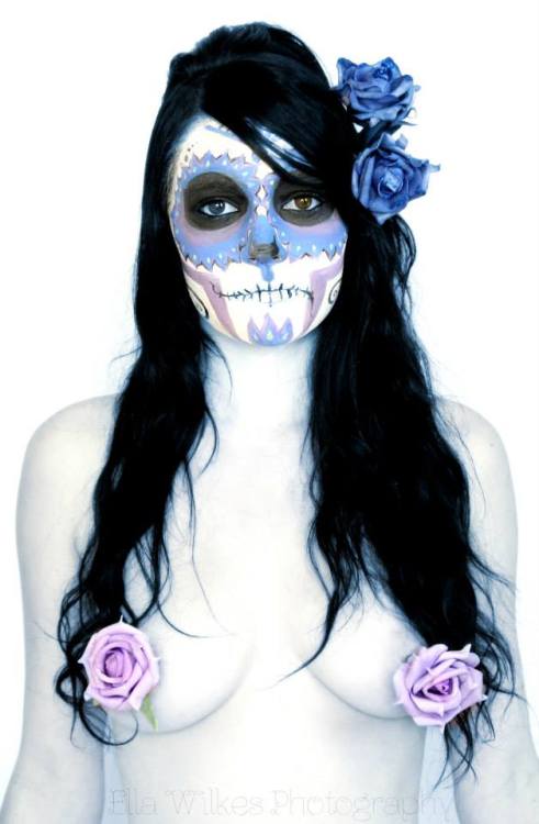 Sugar Skull seriesphotography by Ella Wilkes, rebranded as CatchFox Photography