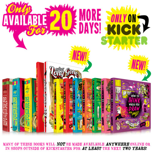 20 DAYS LEFT until my tutorials books COMPLETELY SELL OUT! My set of 200-page TUTORIALS BOOKS, 