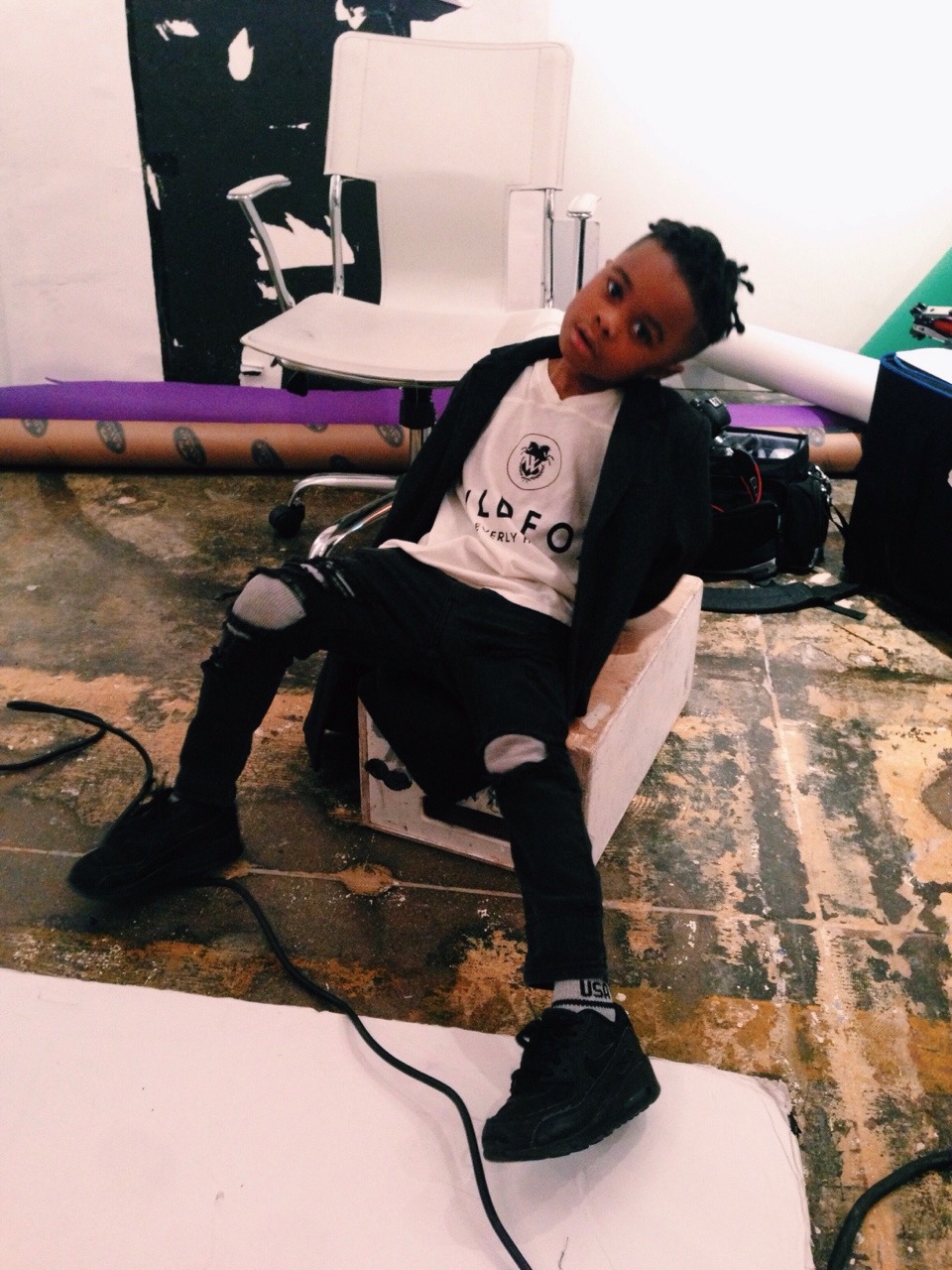 kushandwizdom:  mikeyoungg:I told Jaden what Blackout day was about last month when