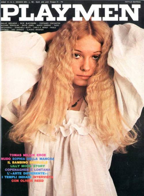 Desdemona on Playmen Italy n°5 1972