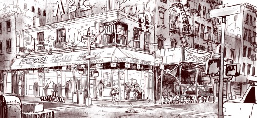 This Was My First Assignment On TMNT In Early 2021. I Asked Asked To Do A Bodega And A Pizza Shop And