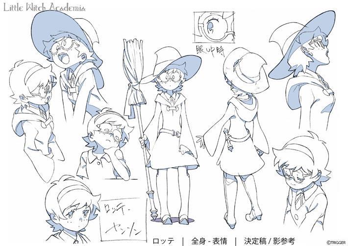 ca-tsuka:  A little post to celebrate the success of Little Witch Academia 2 project