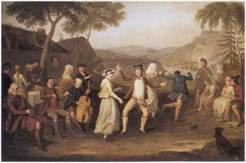 The Highland Wedding, David Allan, 1780