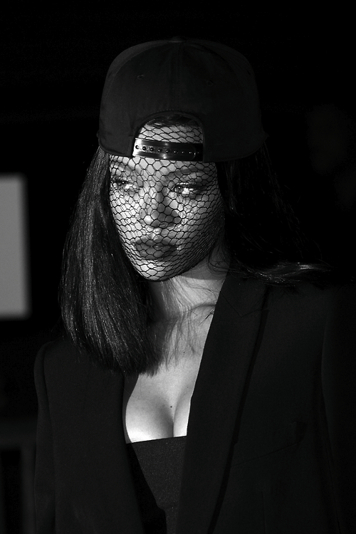 forthosewhocravefashion:  Rihanna at Givenchy Fashion Show in Paris for Fashion Week