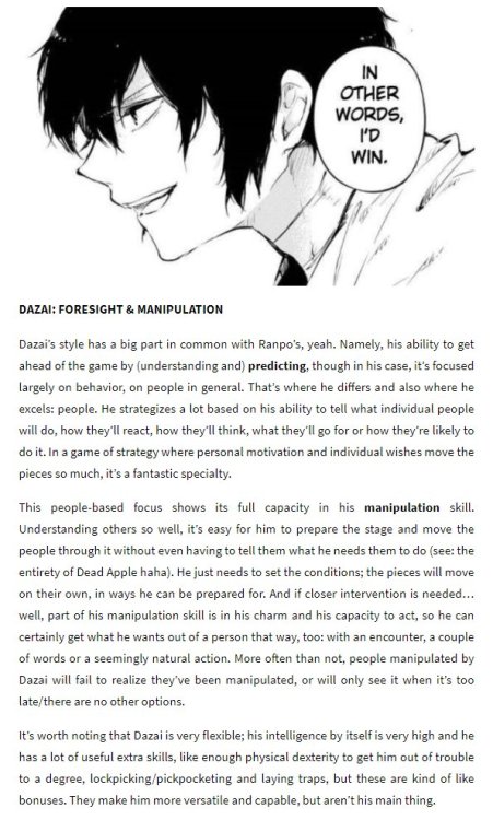 gold-pavilion: Repost of my old BSD meta post on the 4 main strategists of the series (so far), brou