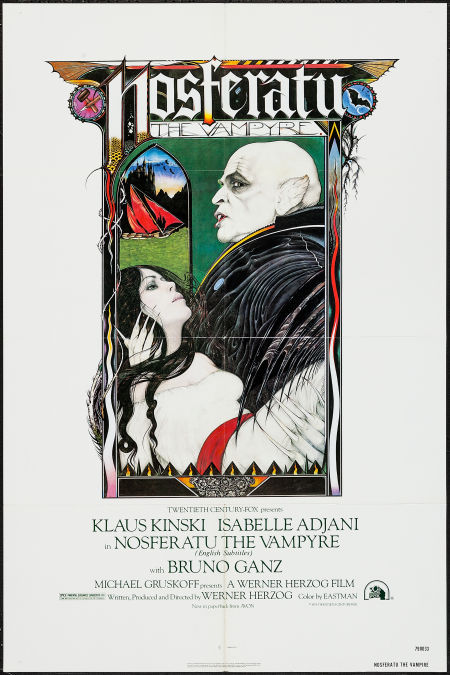 Nosferatu the Vampyre (20th Century Fox, 1979).