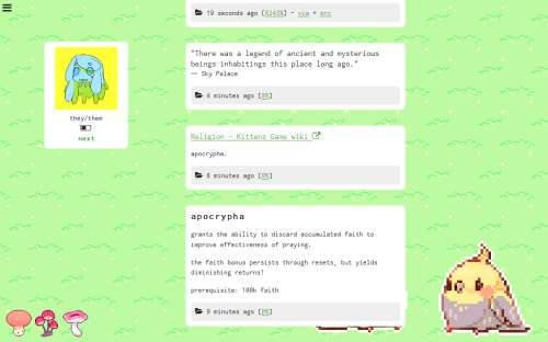anaarthemes-blog: [07] Apocrypha>code<another theme named after the kittens game because I lov