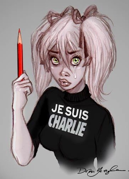 mandyandnothingmore: 1º anniversary of the attacks of Charlie Hebdo Je suis Charlie