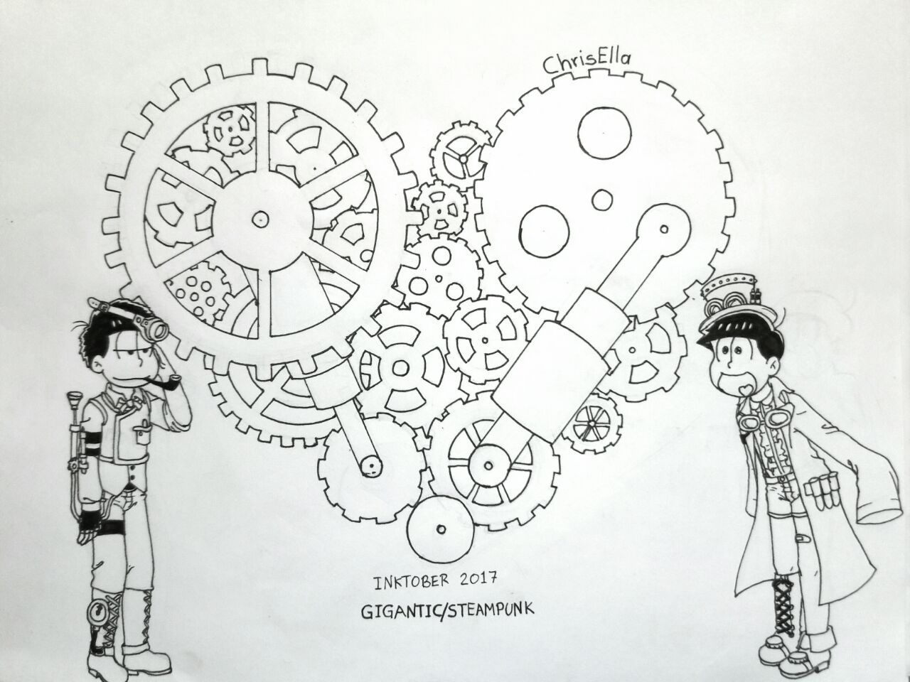 chris-ella:  #10 Gigantic   Steampunk.Gigantic, like their love  