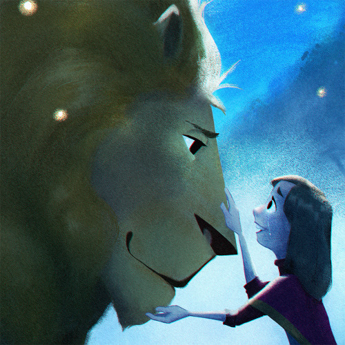 nolenlee: “Aslan &amp; Lucy”Here is a tribute piece that I made for Gallery1988 for 