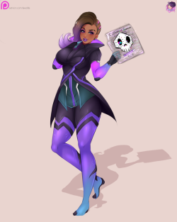 Sombra finished :DHigh-res   versions (Traditional/