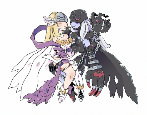 beelzebum0n - Femslash February Day #1 - Angewomon x...