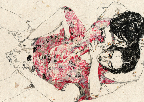 nvmillustration:  Damp florals. Up for grabs.  