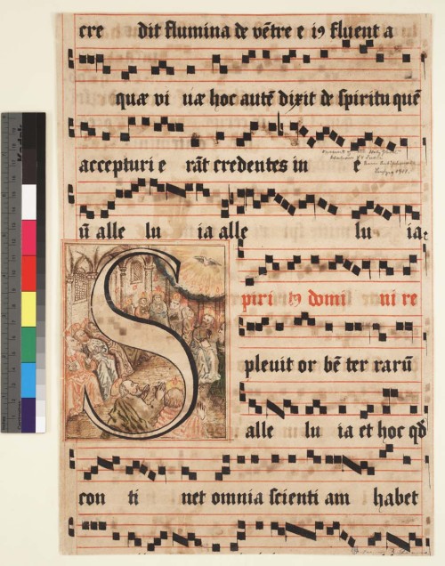 cantusilluminatus: 16th century Polish gradual. Some countries placed particular emphasis on waterma