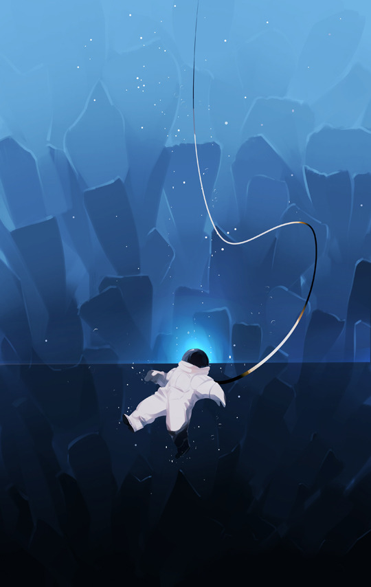 intindra: Once upon a time, I used to make art about an astronaut and his best friend