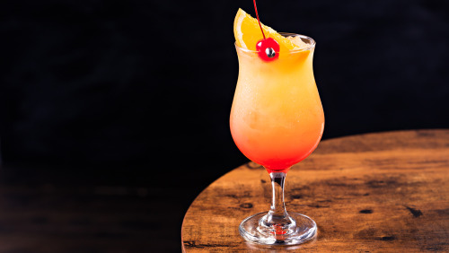  Hurricane !2 oz. aged rum0.5 oz. passion fruit puree or syrup0.5 oz. grenadine0.5 oz. Cointreau0.5 