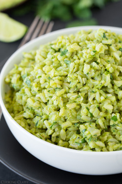 veganinspo:  Avocado Cilantro Lime Rice