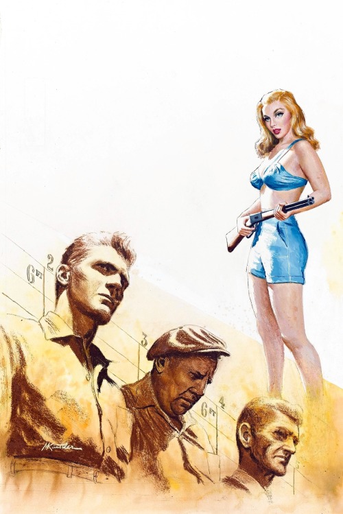 Mort Künstler - The Line Up, 1957. adult photos