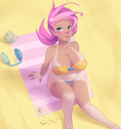 soulgryn: I dun care if it’s december, we need tanlines ;9