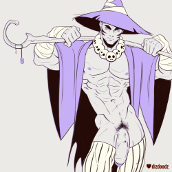 dizdoodz:  Day 5 Tai the Man-Witch! Yay for Man-Witch!  &lt;3 