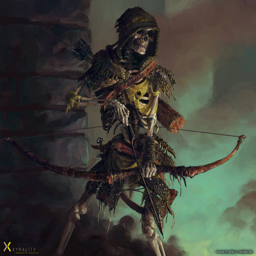 ArtStation - Skeleton Archer, by Markus NeidelMore Characters here.