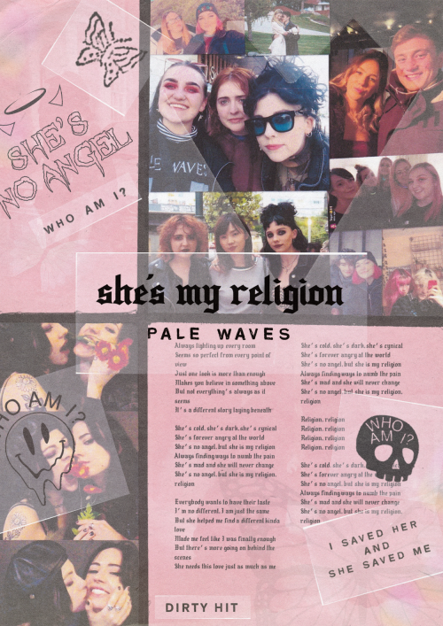 My Pale Waves - &lsquo;She&rsquo;s My Religion&rsquo; posterThank you to everyone who sent in their 