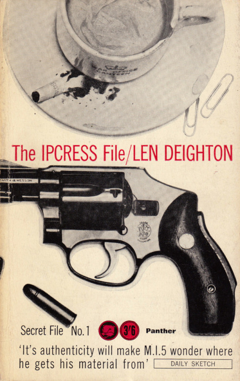 Sex The Ipcress File, by Len Deighton (Panther, pictures