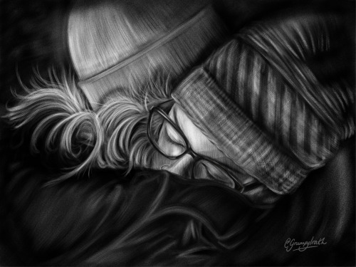 Home New drawing…digital chalk and pencil.