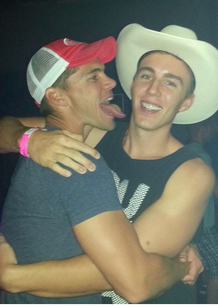 The two best buddies went to the line dance porn pictures