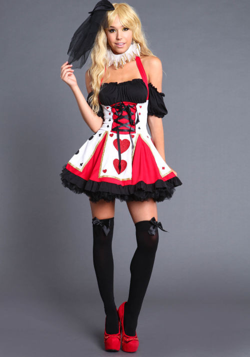 Porn alexisrenmodel:  PRETTY PLAYING CARD COSTUME photos