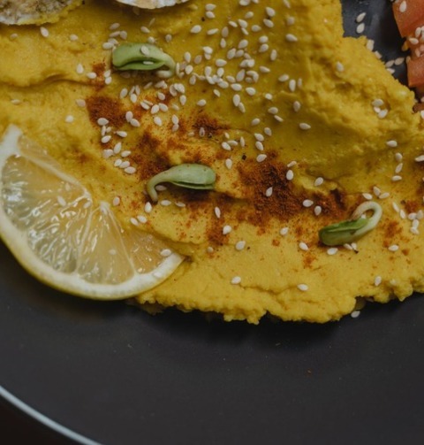 Pumpkin And Sesame Seed Hummus