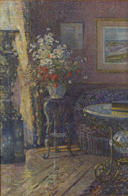 Interior , Morning  -   Anna Boch, 1891Belgian, 1848-1936Oil on canvas  , 62 x 93.5 cm.