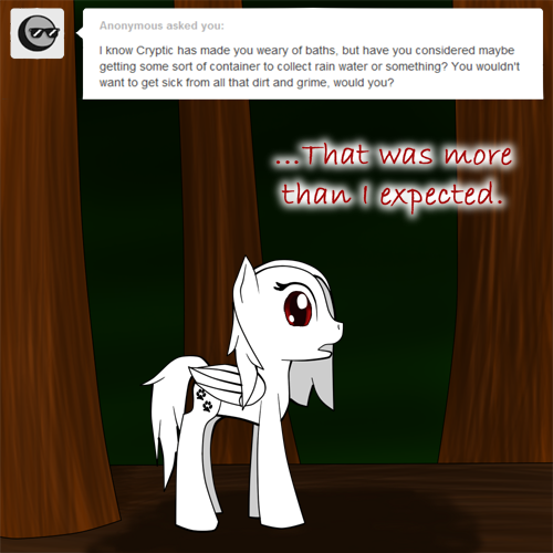 askpawprints:  Pawprints:…At least I’m all clean now. ((Sorry about the black