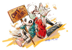 gokudou2: 發的有點晚的CWT感謝圖，很謝謝願意買本本的人，原本很擔心賣不完的，現在東西都已售完心中的擔憂也放下了，真的很感謝。