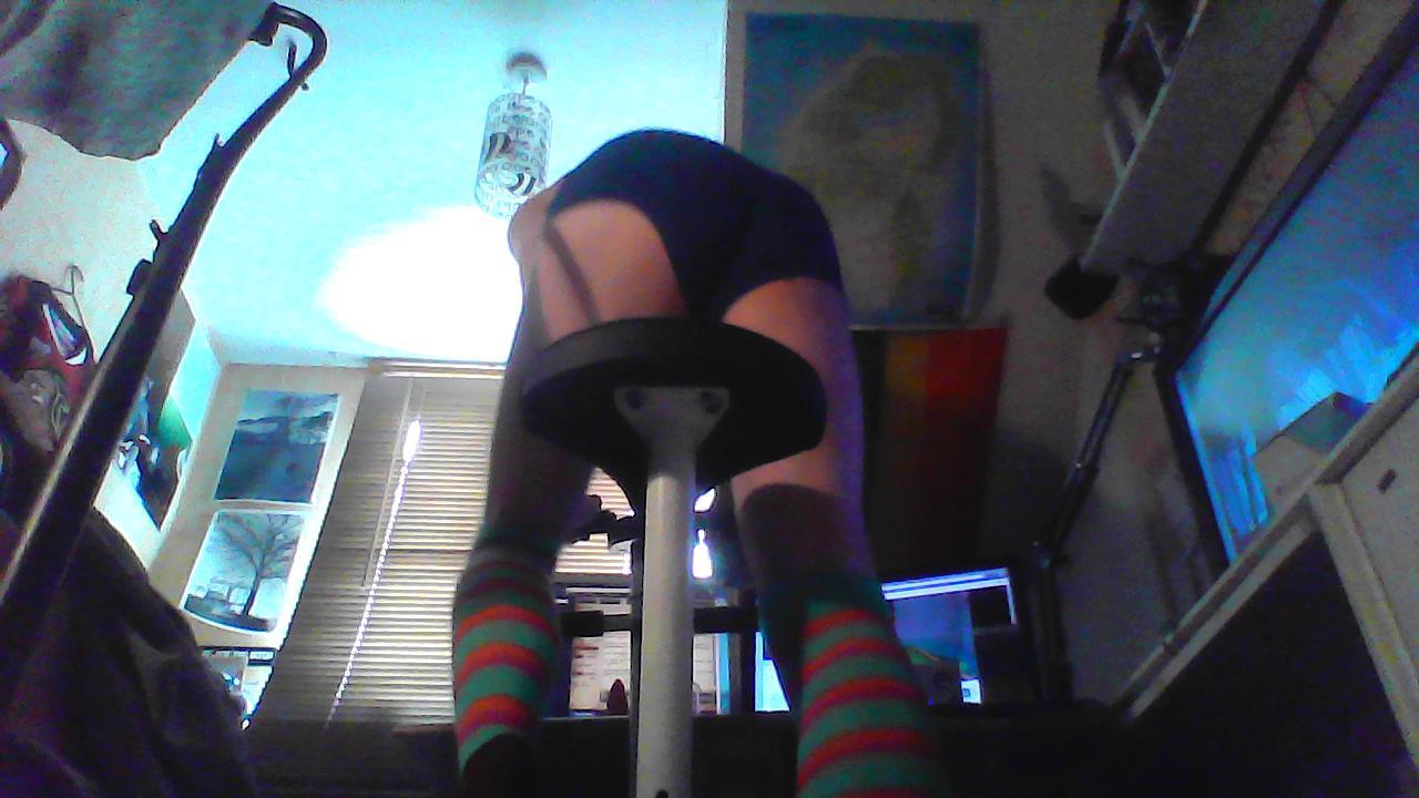 Guess who got an exercise bike!Apparently it’s gonna help with stress, but honestly