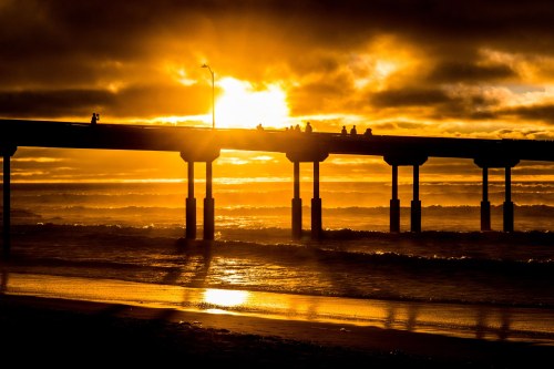 San Diego Sunset - Ocean Beach